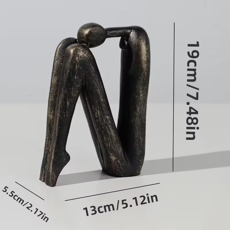 Lureto Set of 2 Human-Shaped Bookends