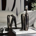 Lureto Set of 2 Human-Shaped Bookends
